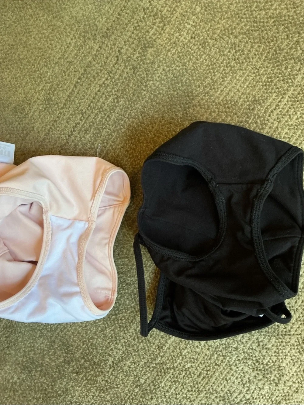 Bloch Girls' -Sz 4-6T- Pink and Black Dance Ballet Leotard 3pc. Bundle